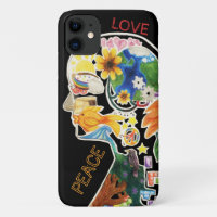 Frieden und Liebe Hippie Unique
