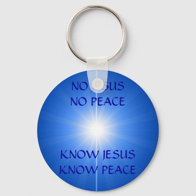 FRIEDEN UND LIEBE SCHLÜSSELANHÄNGER (Vorderseite)