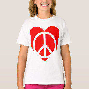 Frieden und Liebe T-Shirt