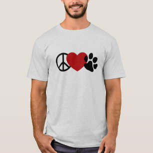 Frieden und Liebe T-Shirt