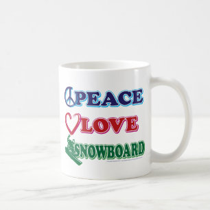 Frieden und Liebe Tasse