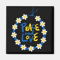 Frieden und Liebe Ukraine Blume Kranz