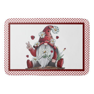 Frieden und Liebe werden zum Bath Mat Badematte