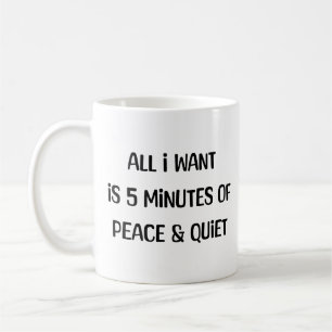 Frieden und Ruhe Kaffeetasse