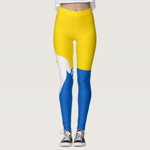 Frieden unter ukrainischer Flagge Leggings