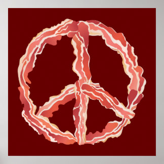 Frieden von Bacon Poster