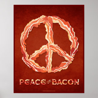 Frieden von Bacon Poster