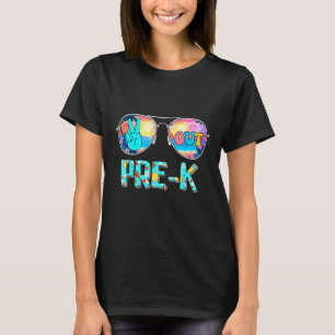 Frieden vor den Lehrern des letzten Schulsommers T-Shirt