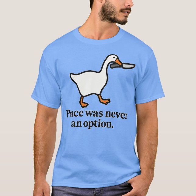 Frieden war nie eine Option T-Shirt (Vorderseite)