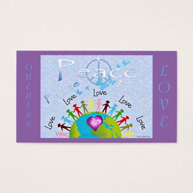 Frieden Wir sind eins (Vorderseite)