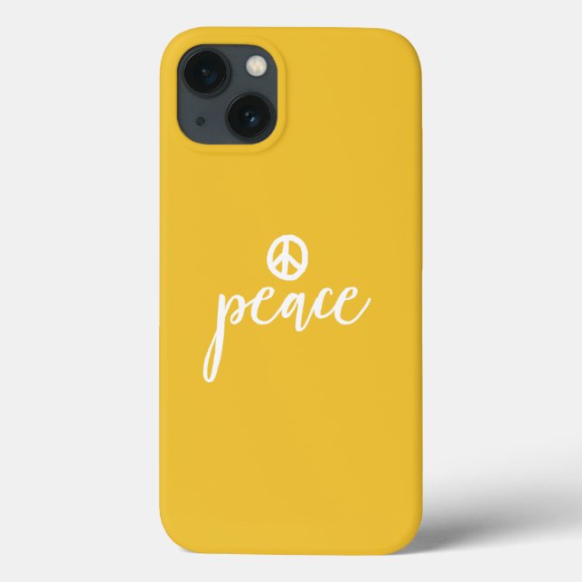 Frieden | World Liebe & Peace Sign Case-Mate iPhone Hülle (Rückseite)