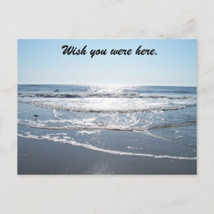 Frieden, wünscht, du wärest hier. postkarte