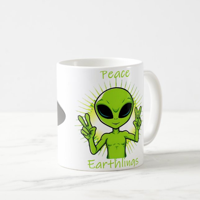 Friedens Erdlinge Kaffeetasse (VorderseiteRechts)