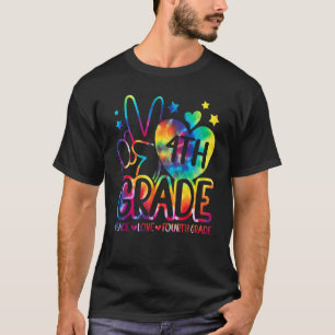 Friedens-Liebe 4. Klasse zurück zum Schulteam 4. G T-Shirt