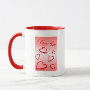 Friedens Liebe Büro Party Danke Muster Farbige Tasse