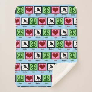 Friedens-Liebe-Feldhockey Sherpadecke