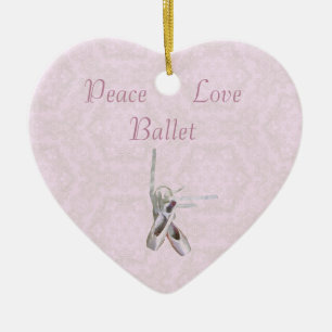 "Friedens-, Liebe-u. Ballett-" Keramikornament