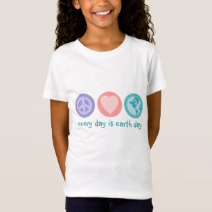 Friedens-, Liebe-und Erde(Erdtag) Shirt