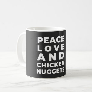 FRIEDENS-LIEBE UND SCHICKNÜCHER - SARKASTIK KAFFEETASSE