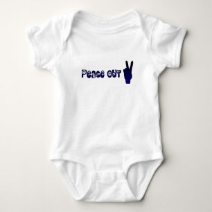 Friedens-Outfit für Kleinkinder, einteilig Baby Strampler