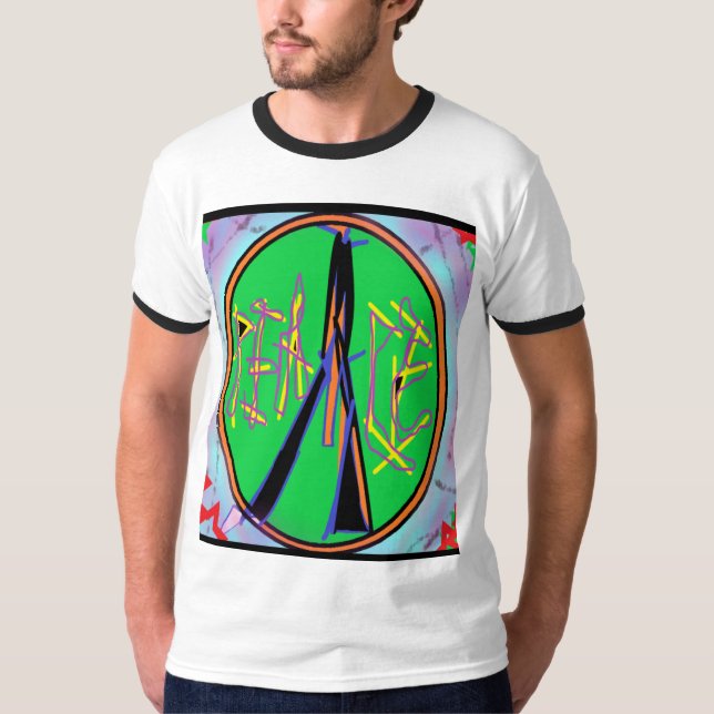 FRIEDENS-T-Shirt T-Shirt (Vorderseite)