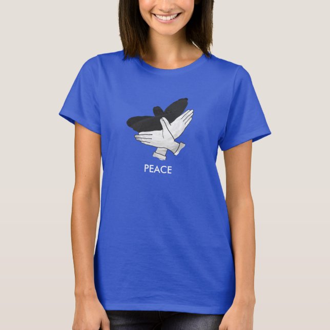 Friedens Taube T-Shirt (Vorderseite)