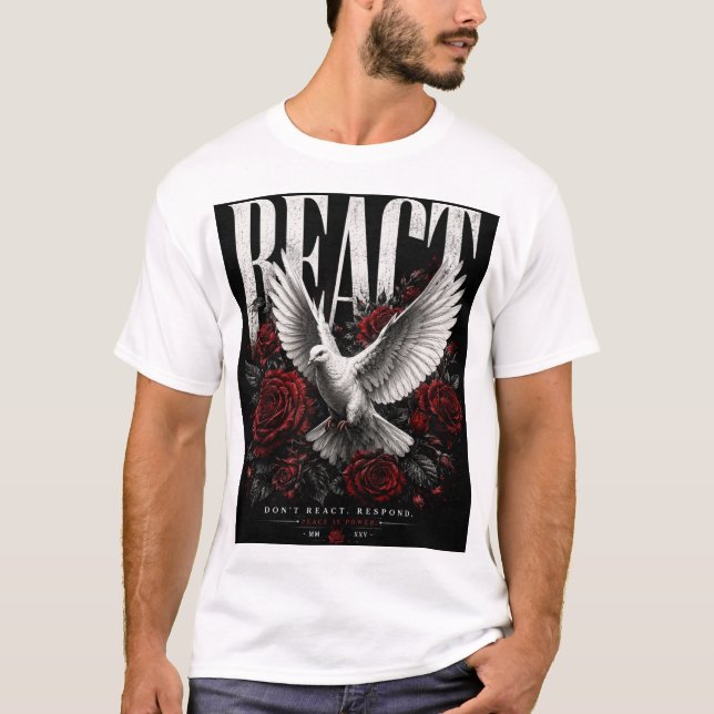 Friedens Taube T-Shirt (Vorderseite)