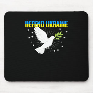 Friedens-Taube Verteidigt die Ukraine Mousepad