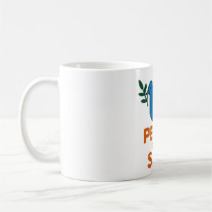 Friedens-Themen-Kaffeetasse, Reisebecher Kaffeetasse