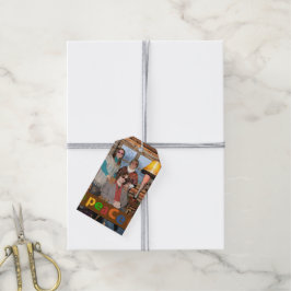 Friedens- und Joystiftmarke Geschenkanhänger