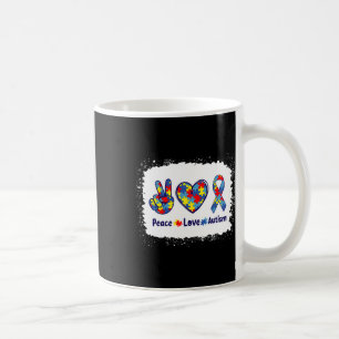 Friedensautismus im April tragen wir Blauer für Au Kaffeetasse