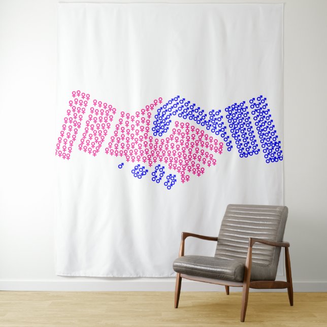 Friedensband Wandteppich (Beispiel)