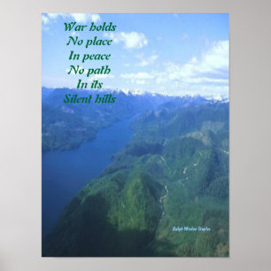 Friedensbotschaft Poster