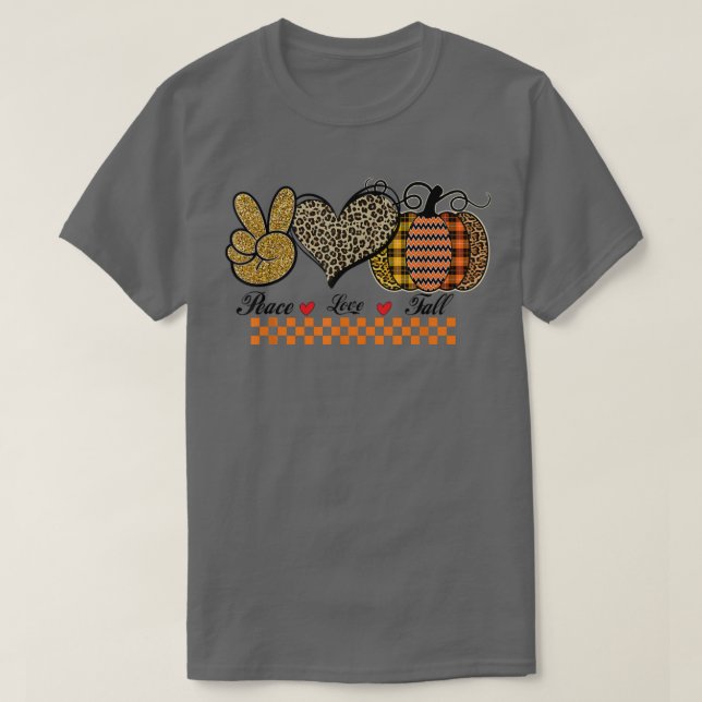 FRIEDENSFALL, NIEDLICHER PUMPKIN-PATCH, OKTOBER-AU T-Shirt (Design vorne)