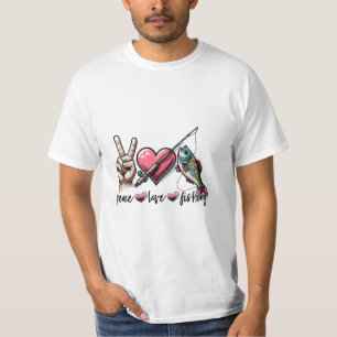 Friedensfischerei - Liebe T-Shirt