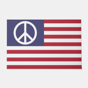 Friedensflagge der Vereinten Staaten Fußmatte