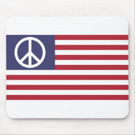 Friedensflagge der Vereinten Staaten Mousepad