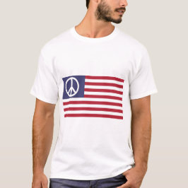 Friedensflagge der Vereinten Staaten T-Shirt
