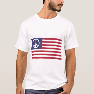 Friedensflagge der Vereinten Staaten T-Shirt