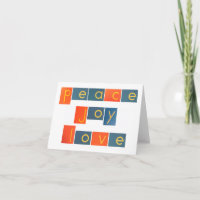 FRIEDENSfreude-LIEBE Sandpapier-Buchstaben