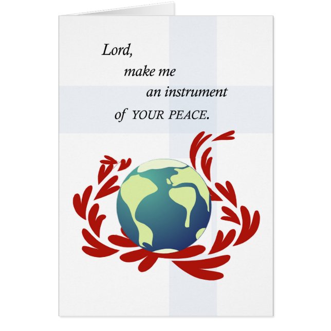 Friedensgebet des hl. Franziskus (Vorne)