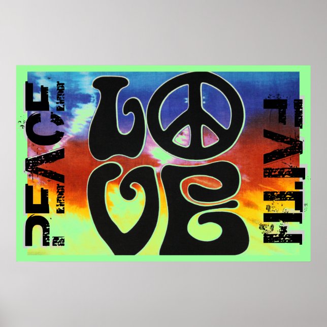 FRIEDENSGEFÜHL LIEBE POSTER (Vorne)