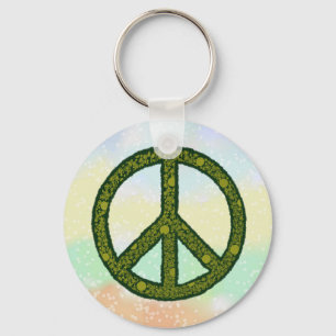 Friedensgrün Schlüsselanhänger