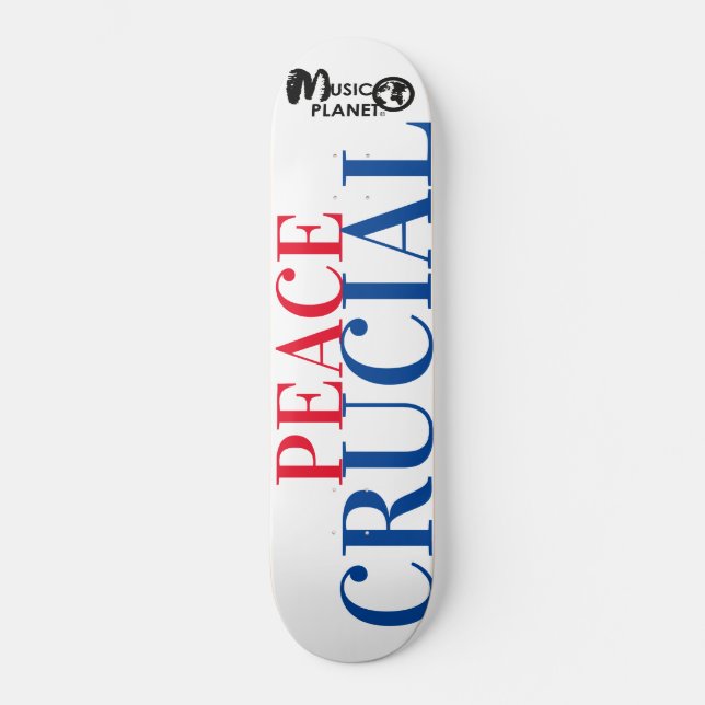 FRIEDENSGRUNDLEGENDES Skateboard (Vorderseite)