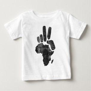 Friedenshand Darfurs Afrika Baby T-shirt