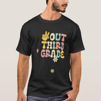 Friedenshand Dritte 3. Klasse Klasse Abschied 3. K T-Shirt