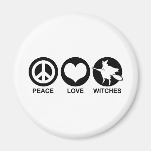 FriedensHexen für Liebe Magnet
