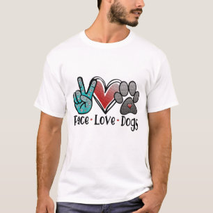 FRIEDENSHUNDE LIEBE T-Shirt