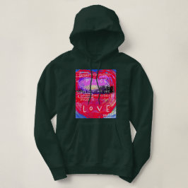 Friedensinstrument - Abstrakte digitale Kunst. Hoodie