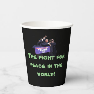 Friedenskaffee Pappbecher